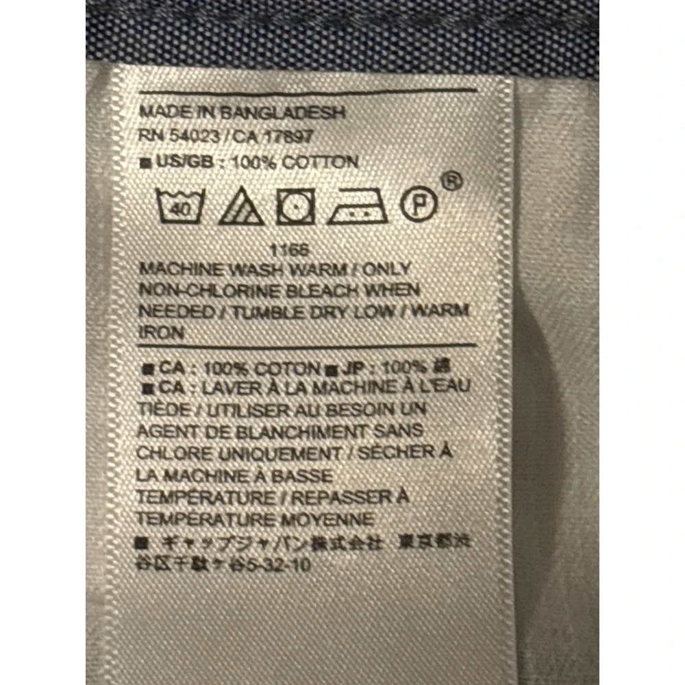 Banana Republic Chambray Shorts Mens 32 Blue Excellent Flat‎ Front Casual 9in